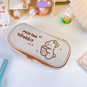 جامدادی طرح milk tea rabbit