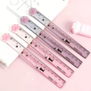 خط کش پنجه گربه شفاف